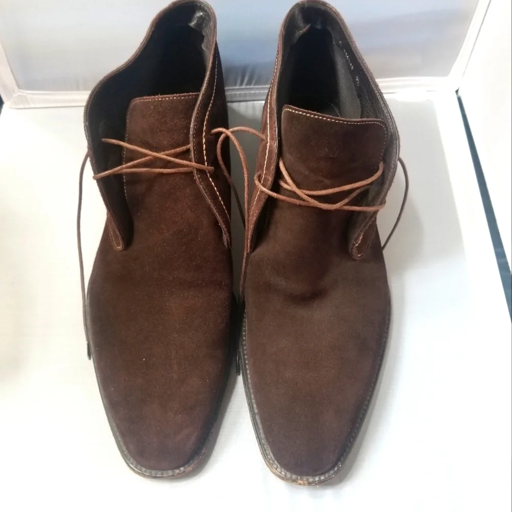 Tanino Crisci suede lace up boots